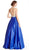 Dazzling Sleeveless Halter Neck Evening Ballgown