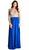Bejeweled V-neck Sheath Prom Dress