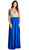 Bejeweled V-neck Sheath Prom Dress