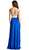 Bejeweled V-neck Sheath Prom Dress