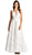 Floral Lace Applique Wedding Dress
