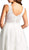 Floral Lace Applique Wedding Dress