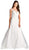 Lace Applique A-line Wedding Gown