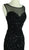 Bejeweled Illusion Bateau Evening Dress