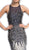 Embellished Halter Neck Evening Dress