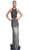 Embellished Halter Neck Evening Dress