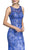 Embellished Bateau Neck Sheath Evening Dress
