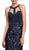 Sequined Halter Sheath Prom Dress
