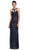 Sequined Halter Sheath Prom Dress