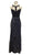 Sequined Halter Sheath Prom Dress