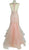 Embellished Ruffled Tiered Trumpet Prom Dress