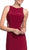 Bedazzled Bateau Fitted Prom Dress