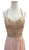 Beaded Halter V-neck Prom A-line Dress