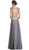 Jeweled Illusion Bateau Fitted Prod Dress