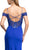 Long Bedazzled V-neck Sheath Prom Dress