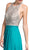 Embellished Halter Neckline A-line Prom Dress