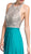 Embellished Halter Neckline A-line Prom Dress