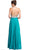 Embellished Halter Neckline A-line Prom Dress