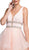 Embellished Deep V-neck A-line Prom Dress