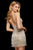 Sherri Hill - 53051 Beaded Fringe Short Dress In Neutral and Silver