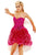 L3341 Dress in Fucshia