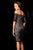SCALA - 48640ML Dress In Black Nude