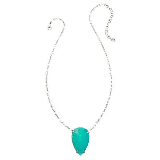 Lotus Beauty Necklace - Amazonite