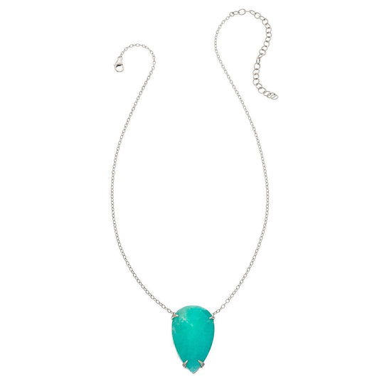 Heather Hawkins - Lotus Beauty Necklace - Amazonite