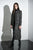  LEVITT Manteau gris foncé en laine