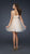 La Femme - Embellished Square Neck Empire Waist Short Dress 17500 In White and Neutral