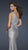 La Femme - Marvelous Asymmetric Prom Dress in Jeweled Bodice 17512 In Silver