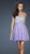 La Femme - Sparking Strapless A-Line Dress 17902 In Purple