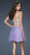 La Femme - Sparking Strapless A-Line Dress 17902 In Purple