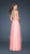 La Femme - Elegant Chiffon Gown with Ruched Bodice 18983 In Pink