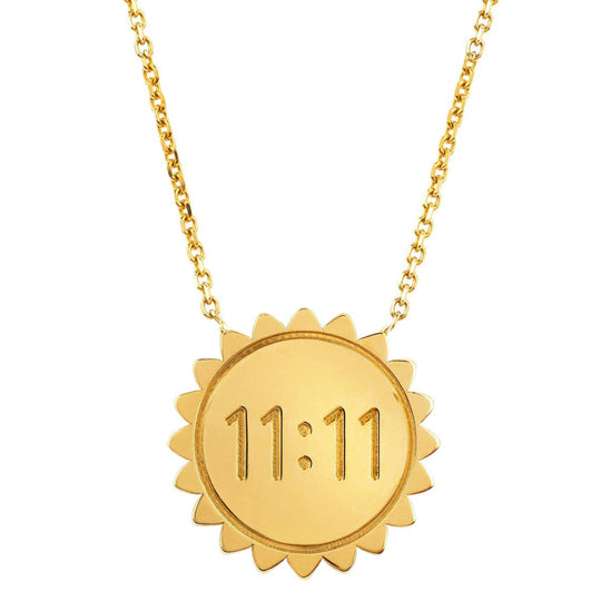 Classic 11:11 Sunshine Necklace SOLID
