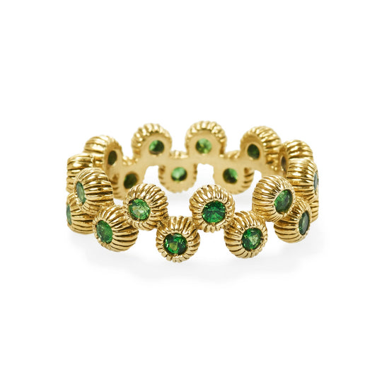 Pumpkin Eternity Ring