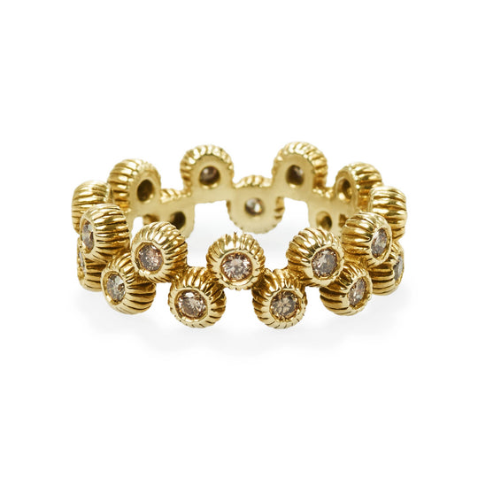 Pumpkin Eternity Ring
