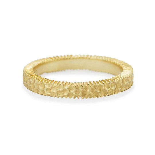 Elizabeth Buenaventura -  Hammered Harmoy Ring