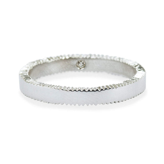 Elizabeth Buenaventura -  White Gold Band