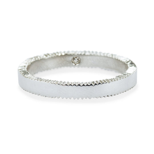 White Gold Band