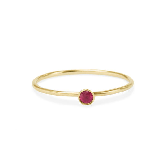 Elizabeth Buenaventura -  Ruby Friendship Ring