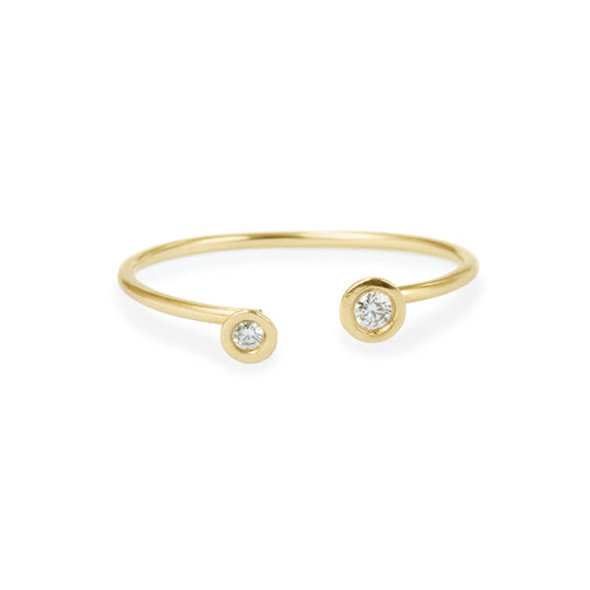 Cuff Diamond Ring