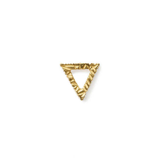 Open Triangle Stud