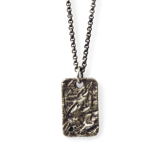 Elizabeth Buenaventura -  We Become Our Thoughts Dog tag