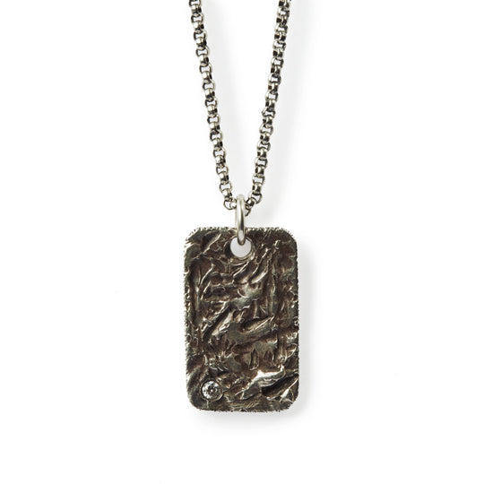 Textured Dog Tag