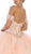 May Queen - LK120 Jeweled Sweetheart Bodice Ballgown In Pink