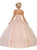 May Queen - LK128 Embellished Halter Basque Quinceanera in Purple