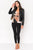 LAMARQUE - CHAPIN Black & Gold Reversible Leather Bomber
