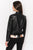 LAMARQUE - CHAPIN Black & Gold Reversible Leather Bomber