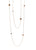 Lente 36'' Long Necklace in 18 Rose Gold